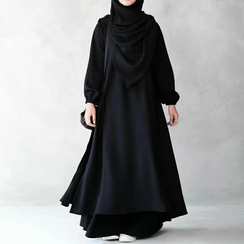 Detail Zhafira Dress Bahan Shakila Premium