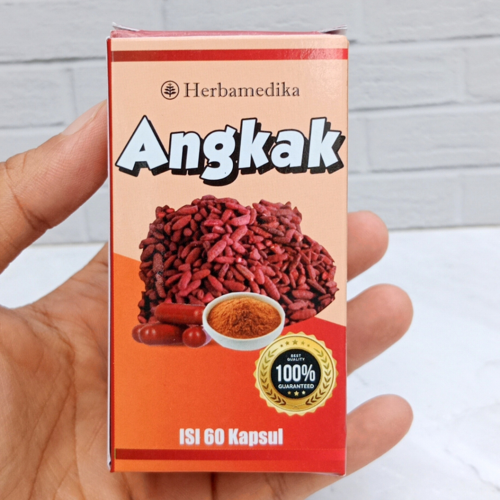 Jual Kapsul Angkak Obat DBD dan Tipes isi 60 , Menaikan Trombosit ...