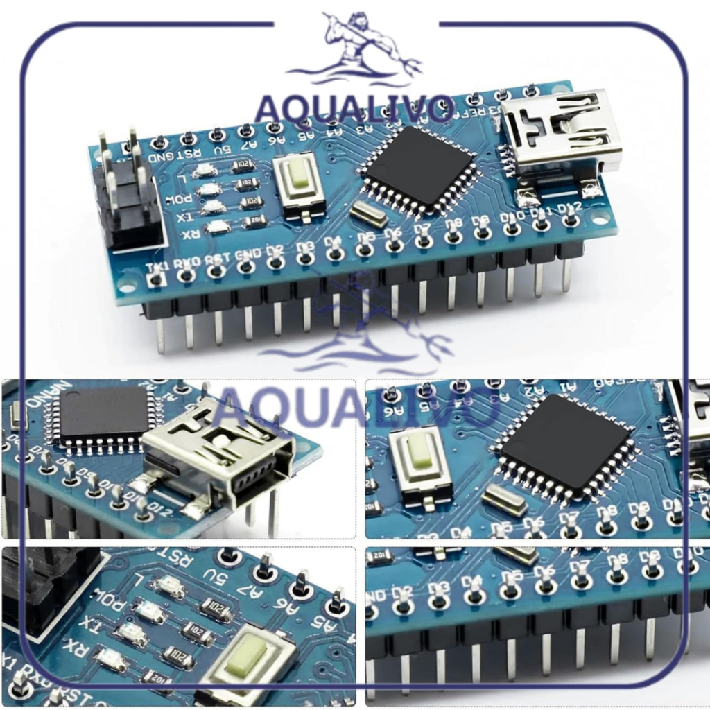 Jual Arduino NANO V3 CH340G 5V USB Compatible Board Microcontroller ...