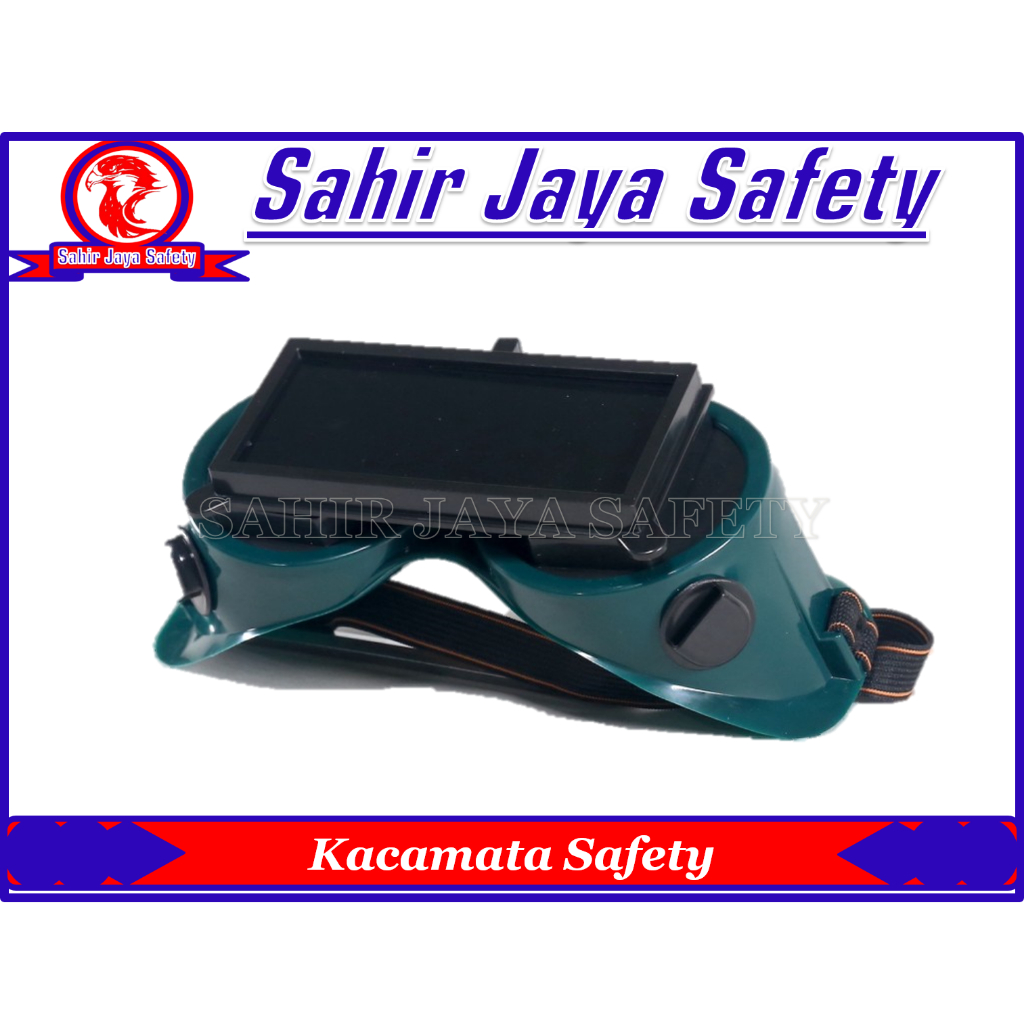 Jual Kacamata Safety Las Buka Tutup Welding Glasses Kacamata Las Manual ...