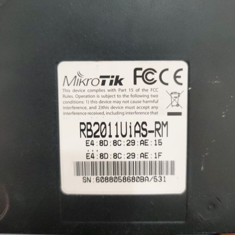 Jual MIKROTIK RB201 1Ui AS-RM kupingan ada | Shopee Indonesia