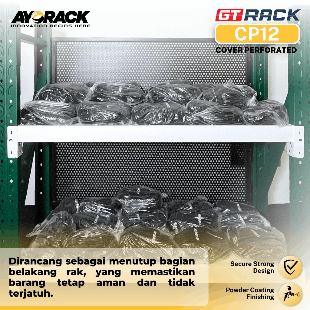 Jual CP12 COVER PERFORATED GT RACK 120CM - DISPLAY PERALATAN SERBAGUNA ...