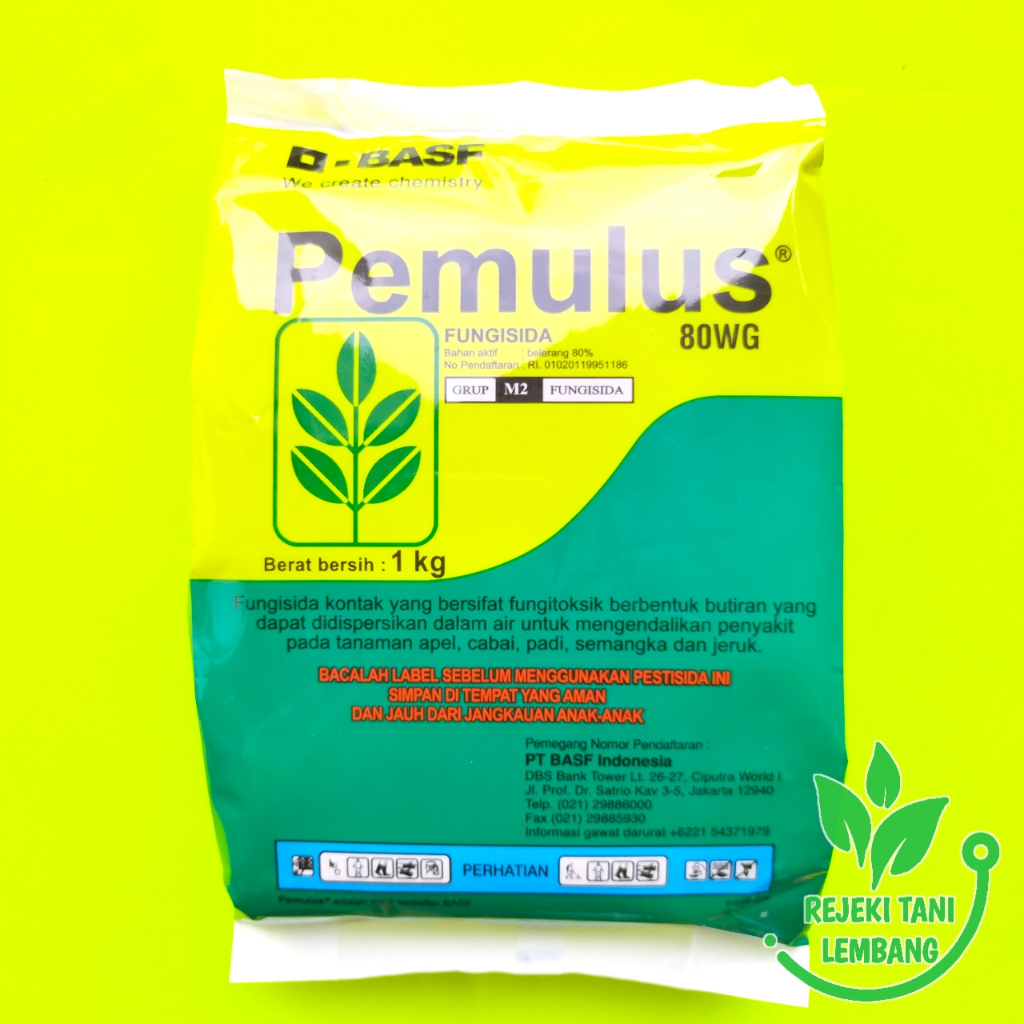 Jual FUNGISIDA PEMULUS 80 WG ISI 1 KG PENGENDALI PENYAKIT TANAMAN ...