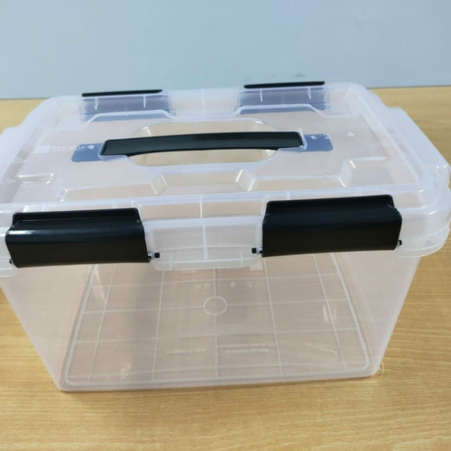 Jual Storage Box Container CB 15 Liter Handy EZY Bening Transparan Rak ...