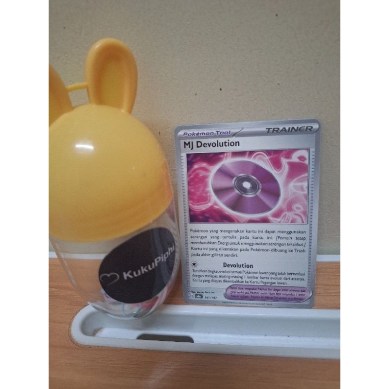 Jual Kartu Pokemon Trainer MJ Devolution sv8a 161/187 | Shopee Indonesia