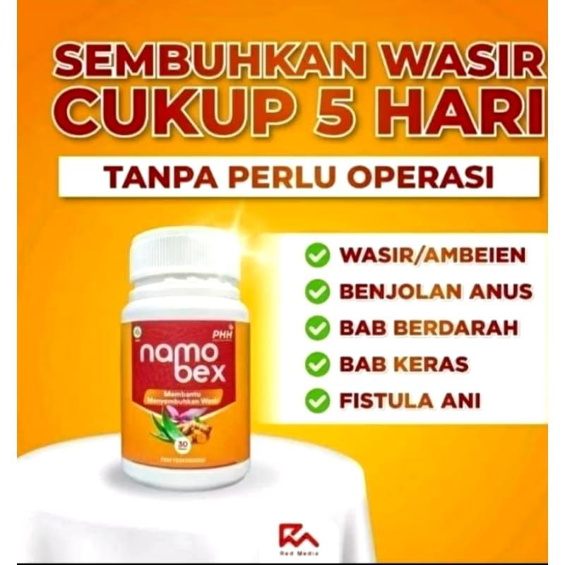 Namobex Herbal Obat Wasir Ambeien Tanpa Operasi