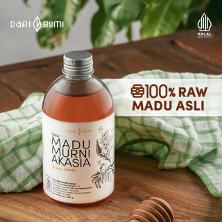 Dari Bumi Madu Murni Akasia 350 Gr Raw Honey Asli
