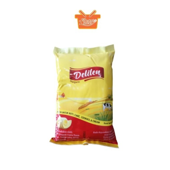 Jual Delilen Margarine kemasan 1kg | Shopee Indonesia