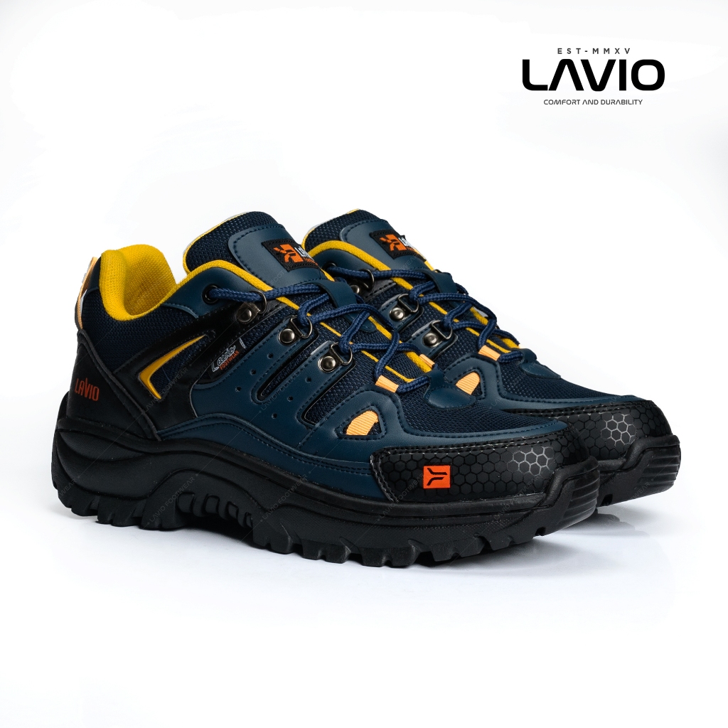 Jual Lavio Sepatu Casual Sneakers Safety Ujung Besi Sport Pria Branded ...