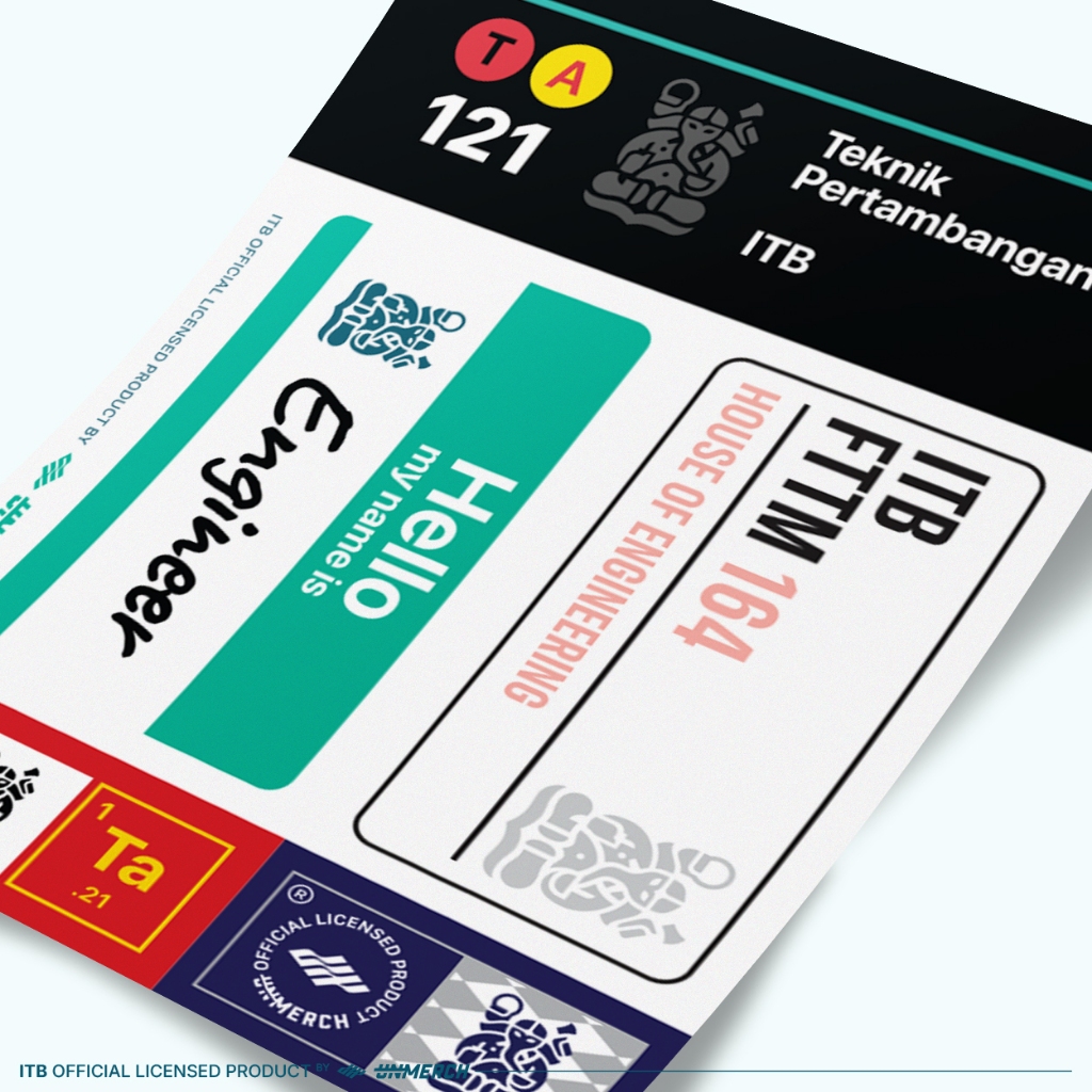 Jual Fakultas Teknik Pertambangan dan Perminyakan - Decal Sticker ITB ...