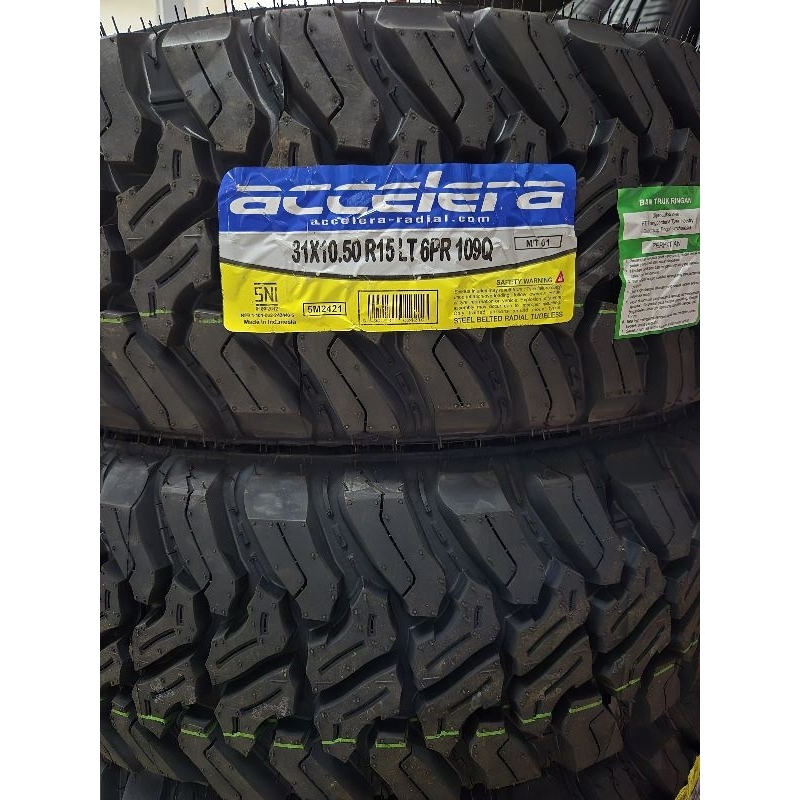 Jual Ban mobil jeep feroza 31 x 10.5 R15 31x10.5 R15 accelera MT01 MT ...