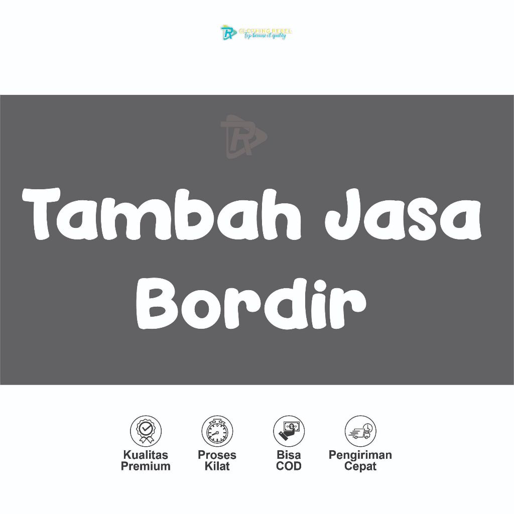 Tambahan Harga Jasa Bordir