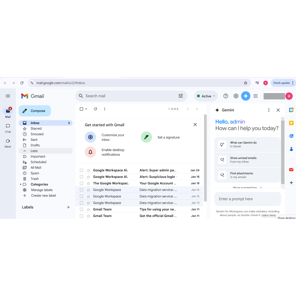 Jual Email Bisnis Google Workspace Registrasi Baru Include Admin ...