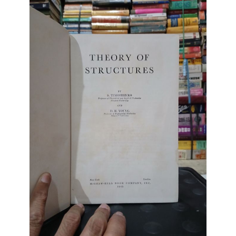 Jual theory of structures - s timoshenko | Shopee Indonesia