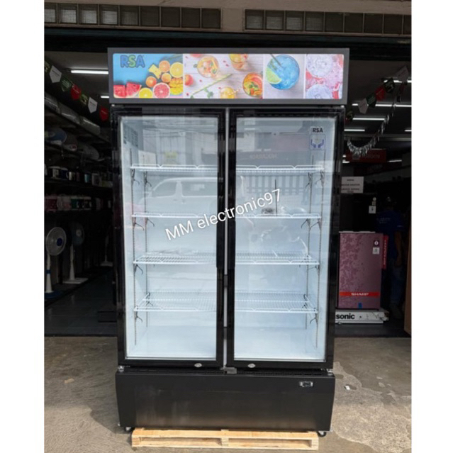 Jual Showcase Cooler RSA 2 pintu 730ltr TOPAZ-750 TOPAZ-750IC ( lemari