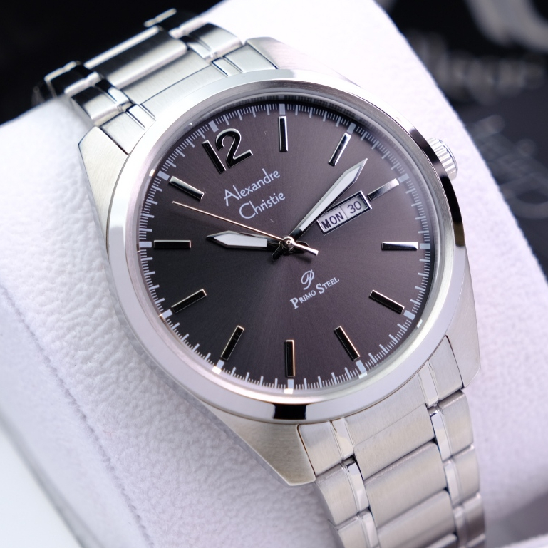 Jual Alexandre Christie Pria Terbaru Original Warna Silver Black ...