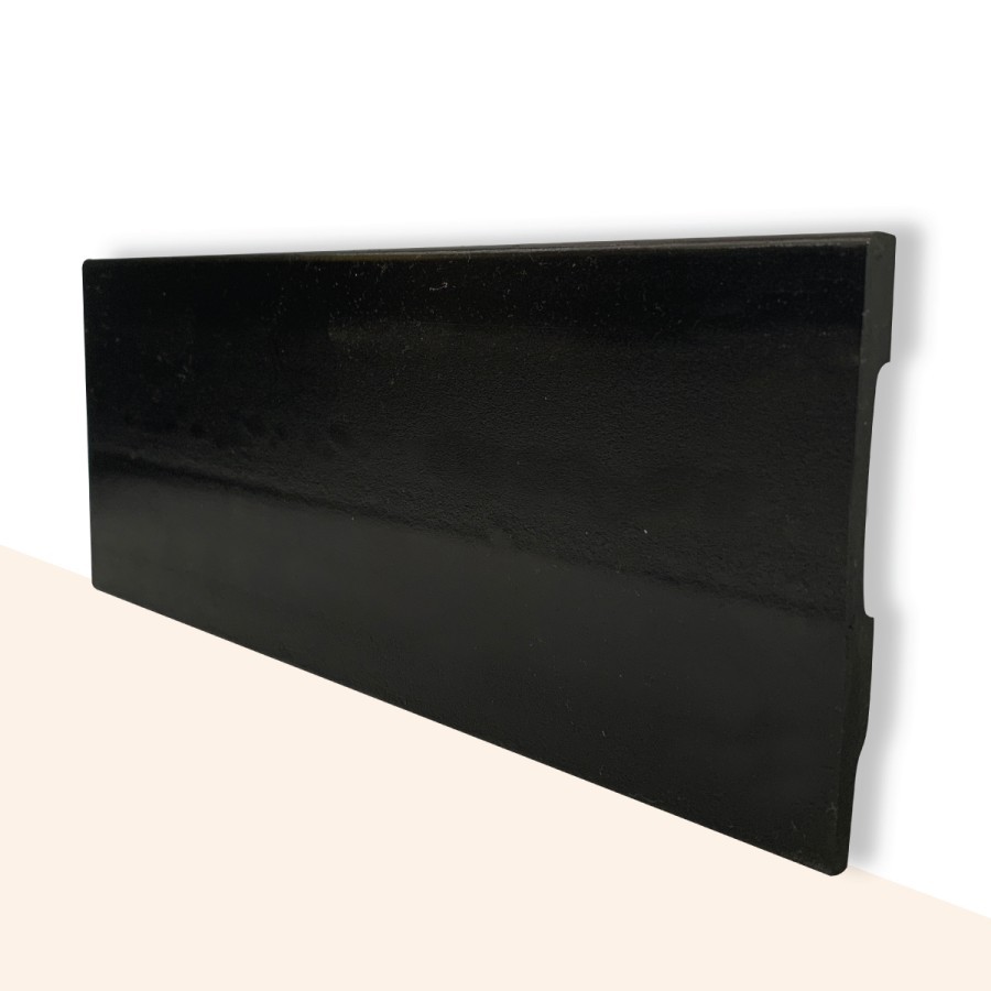 Jual PLINT HITAM POLOS/SKIRTING BLACK PVC MONOSTAR AKSESORIS LIST ...