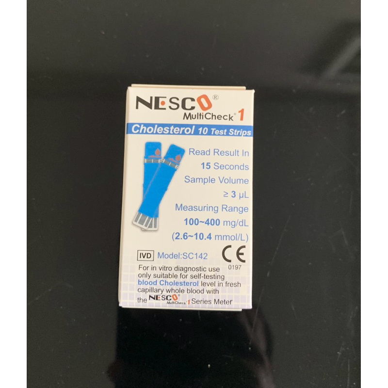 Jual NESCO MultiCheck 10 Test Strips Cholesterol | Shopee Indonesia