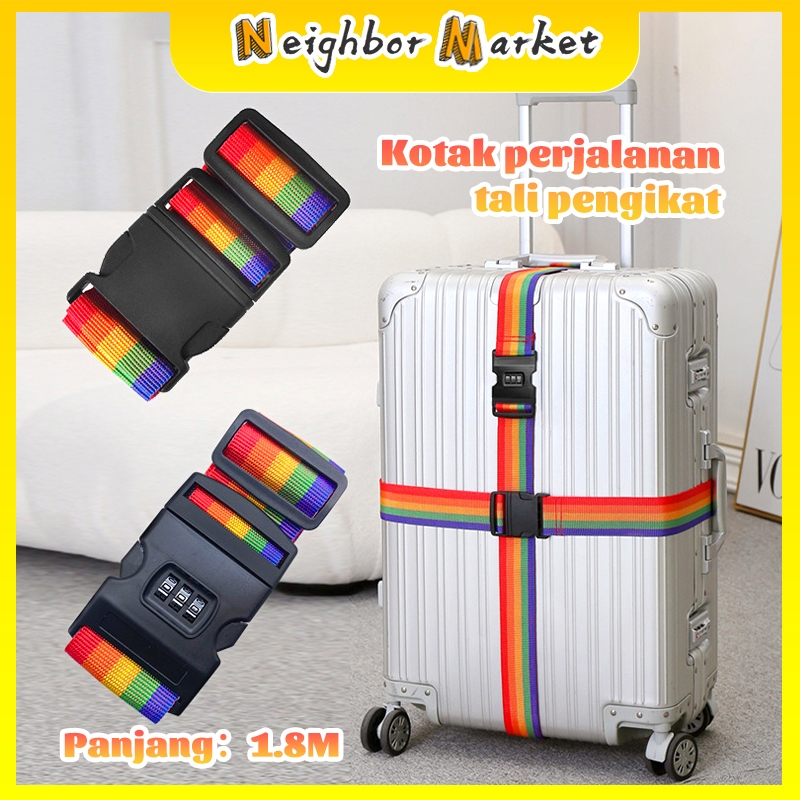 Jual 2 Meter Tali Pengikat Koper Gembok pengaman tas anti maling ...