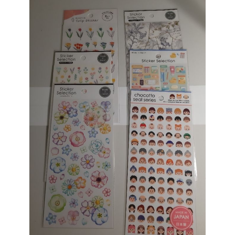 Jual Stiker Sticker ORI Japan from Daiso Seria Cando | Shopee Indonesia
