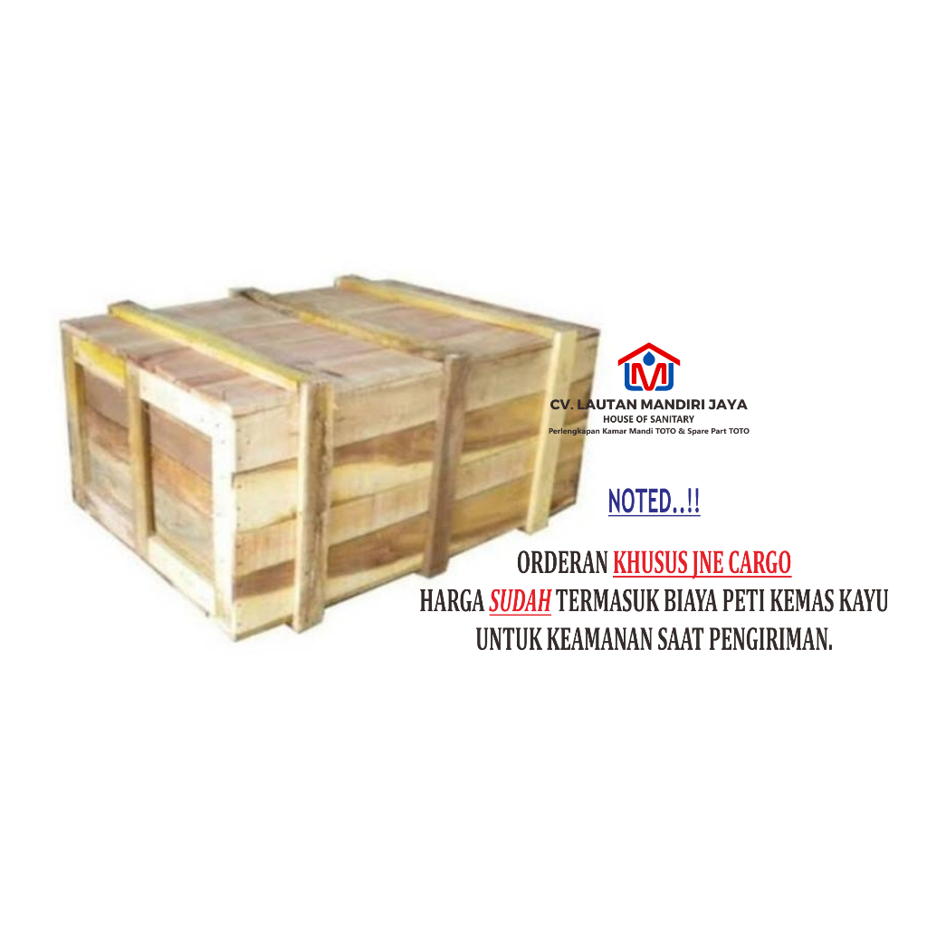 Jual CARGO JNE Kloset Duduk TOTO CW53J / SW53JP + TCD-01R komplit set ...