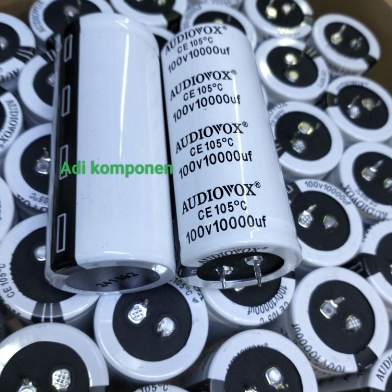 Jual ELCO 10000 UF 100V AUDIO VOX PUTIH ORIGINAL 1 PCS | Shopee Indonesia