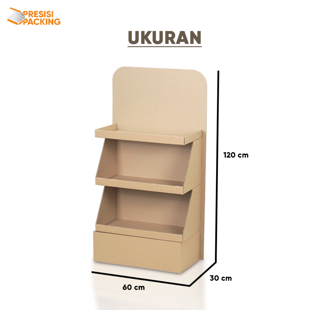 Jual Rak Display Produk Serbaguna KARTON Custom Berbagai Bentuk Ukuran ...