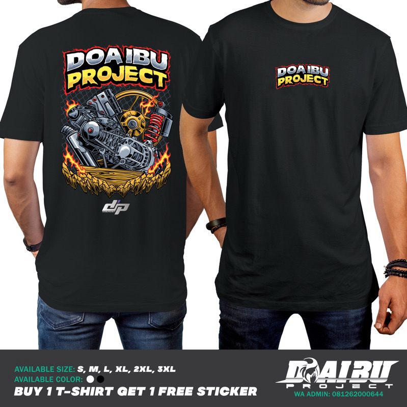 Jual KAOS PART RACING MATIC BLACK | Shopee Indonesia