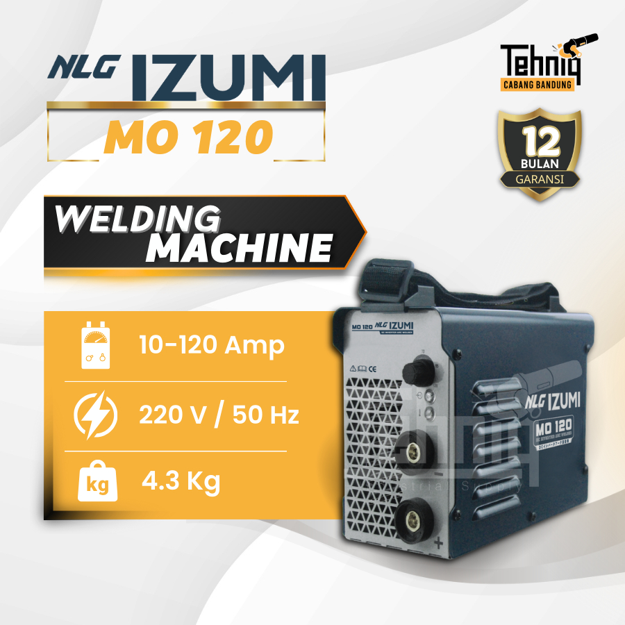 Jual Trafo Las Listrik / Inverter Las / IZUMI MO 120 Mesin Las 450 Watt ...