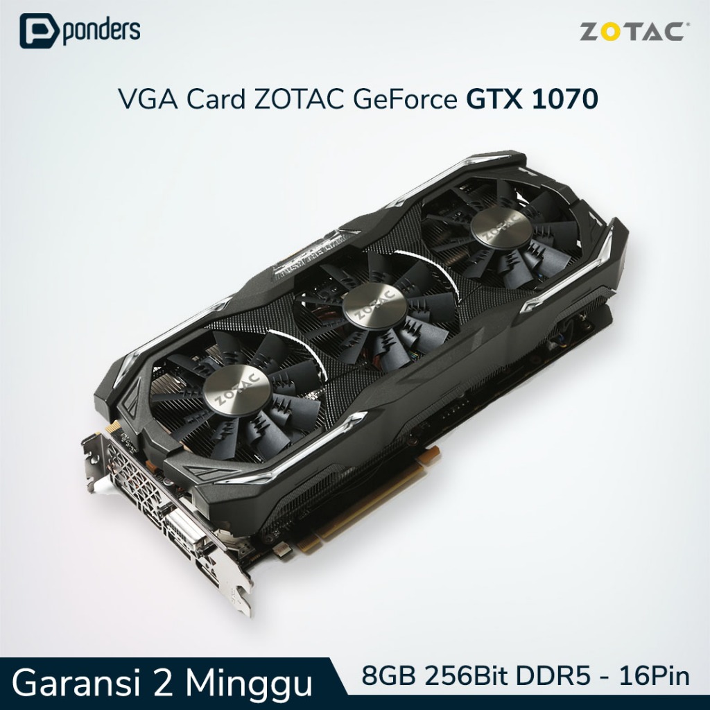 【動作確認済】NVIDIA GeForce GTX1070 8GB ZOTAC ZOTAC NVIDIA GeForce GTX1070 X-GAMING OC 8GB GDDR5 PCI-E
