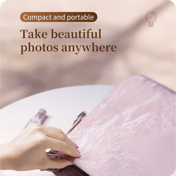JOPREE K01 LED Rechargeable Selfie Lighting Ring Light Mini Portable Clip On Smartphone Laptop