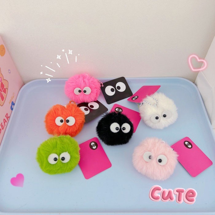 Jual Gantungan Tas Kunci Lucu Badut Mata Cute Little Eye Elf Bag ...