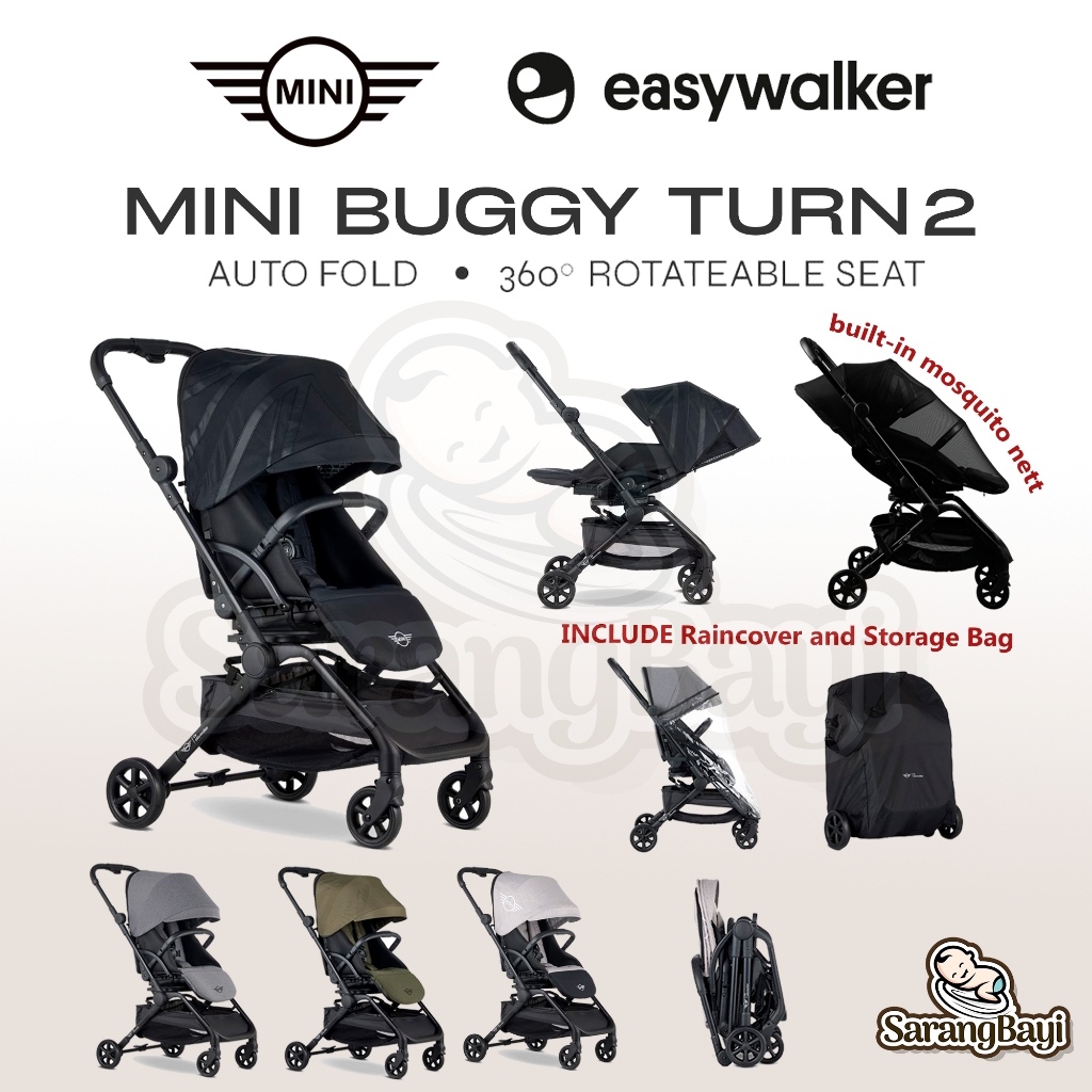 Jual Easywalker Mini Buggy Turn 2 Stroller / Reversible Stroller ...