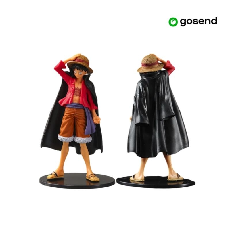 Jual action figure one piece monkey d luffy - red | Shopee Indonesia