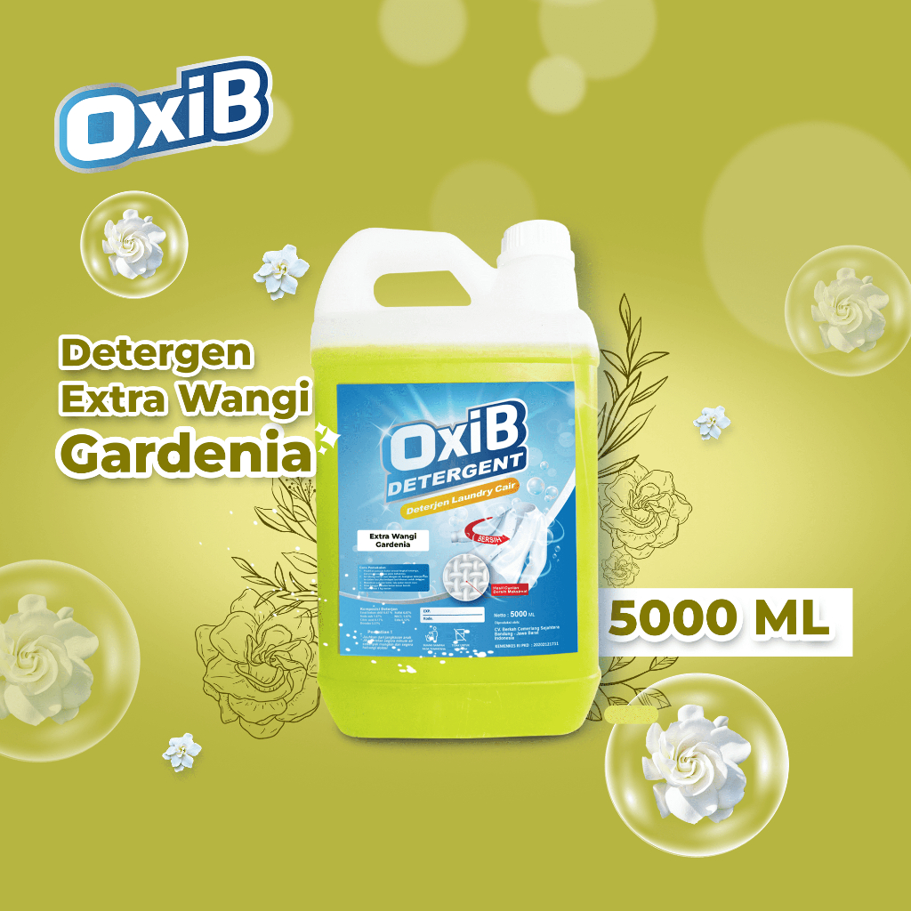 Jual Deterjen Laundry Cair 5 Liter extra Wangi Tahan Lama Sabun Cair