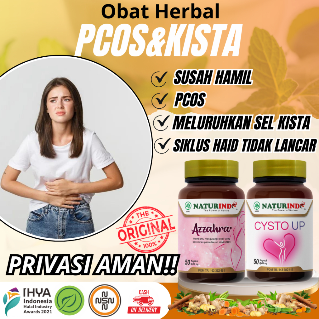 Jual Obat Herbal PCOS Paling Ampuh Polycystic Ovarian Syndrome Sindrom ...