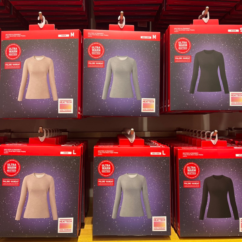 Jual Uniqlo Heattech Terlengkap & Harga Terbaru Juli 2026 | Shopee ...