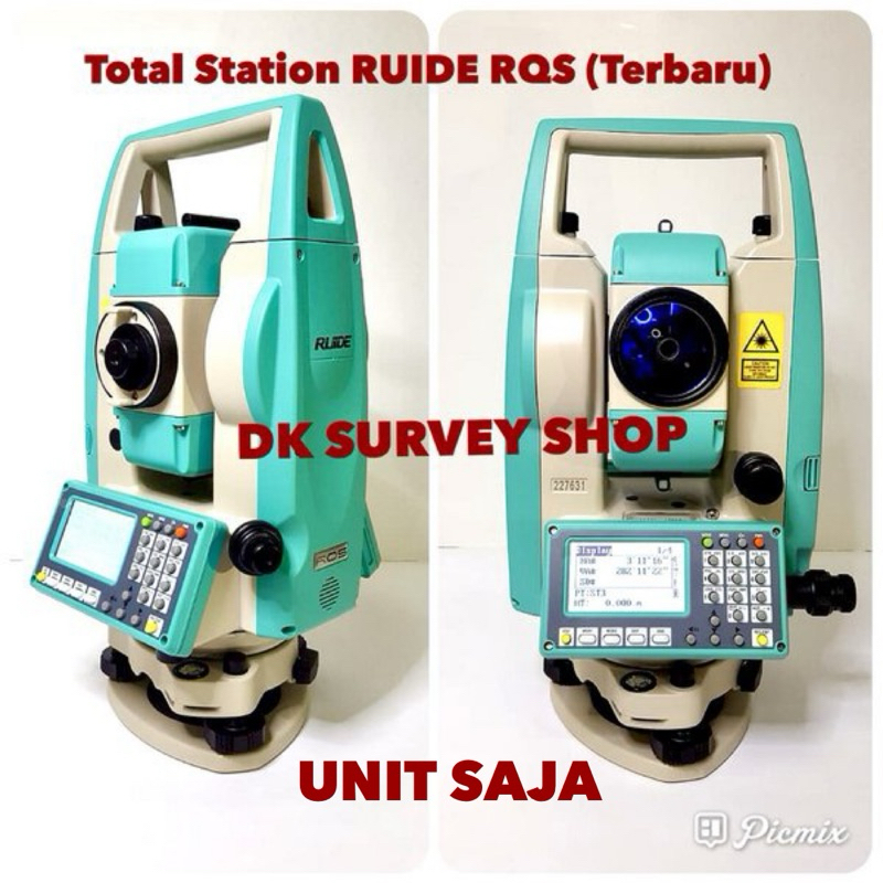Jual TOTAL STATION RUIDE RQS akurasi 2 Detik Reflectorless 2 DISPLAY ...
