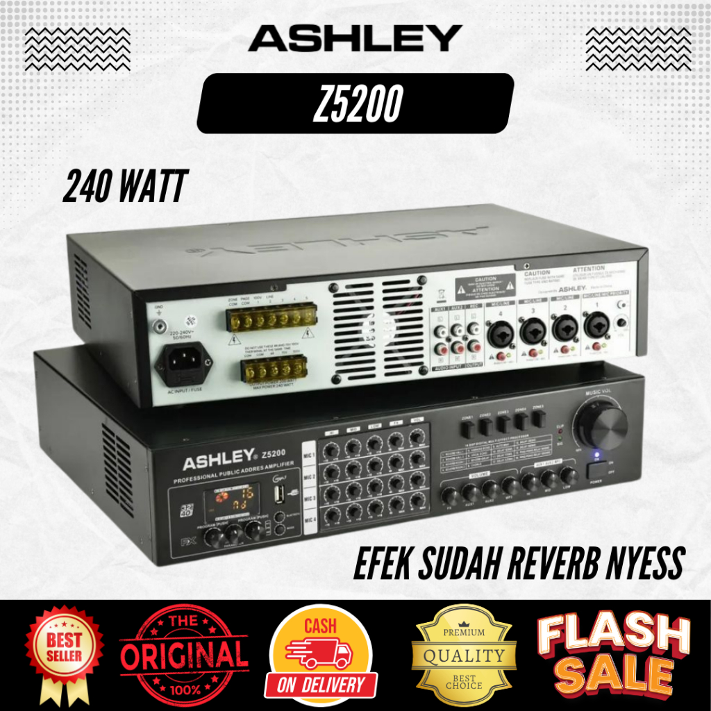Jual Power TOA Ashley Z5200 | Shopee Indonesia