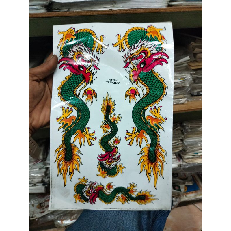 Jual Stiker naga isi 4 | Shopee Indonesia