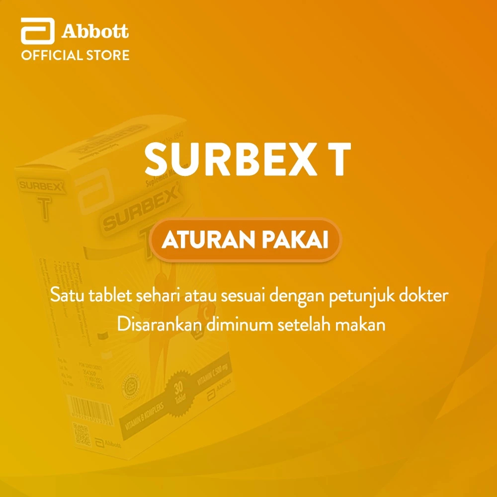 Jual Abbott [Twin Pack] Surbex Z box 30 tab + Surbex T box 30 tab FREE ...