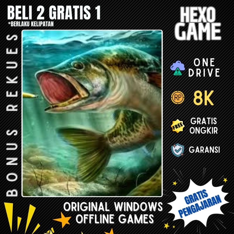 Jual ultimate fishing simulator pc game sim link download game