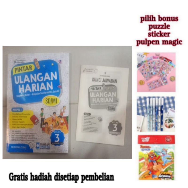 Jual Buku Ulangan harian Kelas 3 SD | Shopee Indonesia