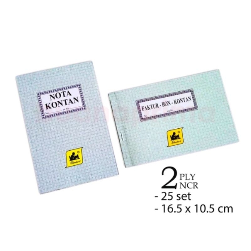 Jual Bon faktur NCR 2 ply rangkap dua standart kecil | Shopee Indonesia