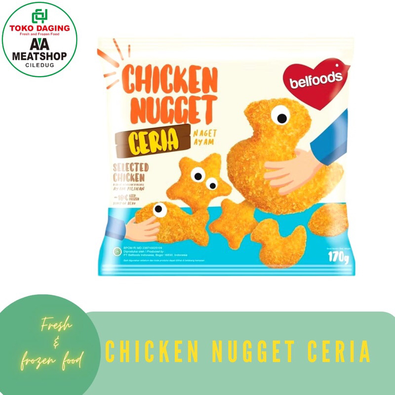 Jual Chicken Nugget Ceria 170gr | Shopee Indonesia