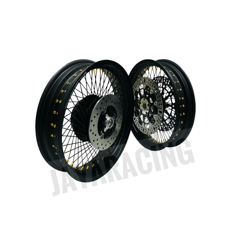 Jual Velg custom double disc 17 450 300 R25 MT25 XSR 155 R15 Xabre ...