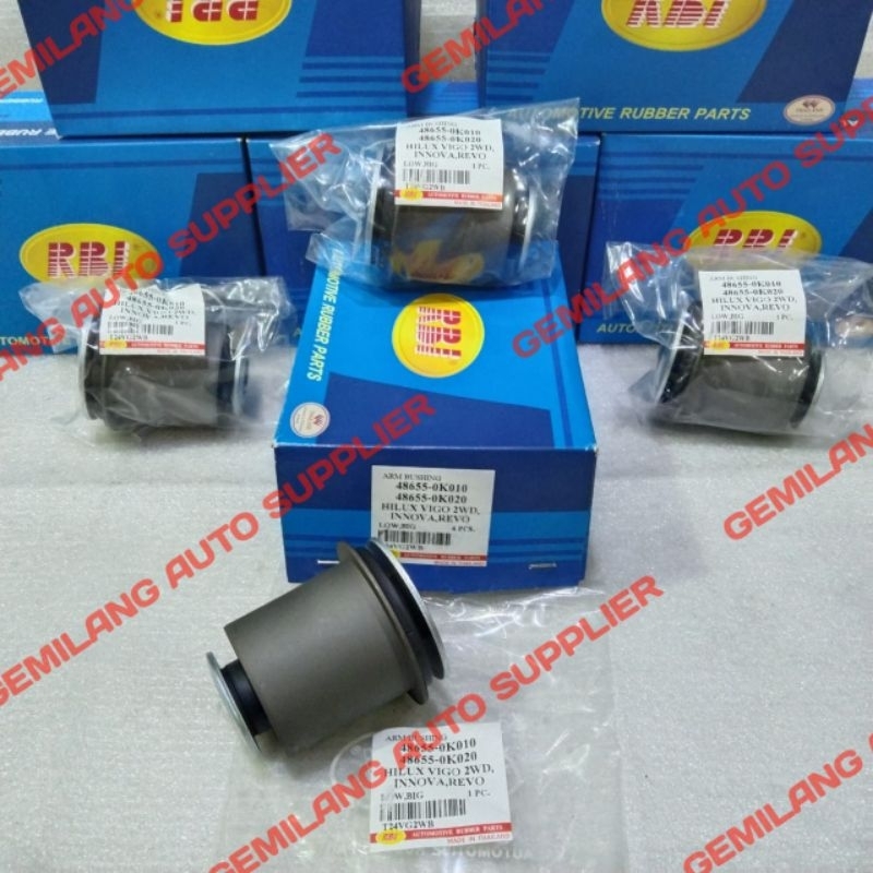 Jual Bushing Lower Arm Bawah Besar Merk RBI 48655-0K010 Inova Lama ...