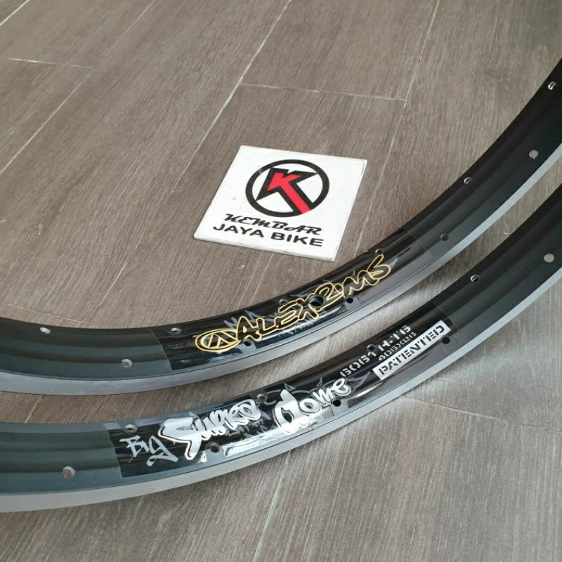 メーカー 一覧 ALEXRIMS SUPRA-G PRO BMX リム 36H 20インチ(406×22) トリプル リム、スポーク