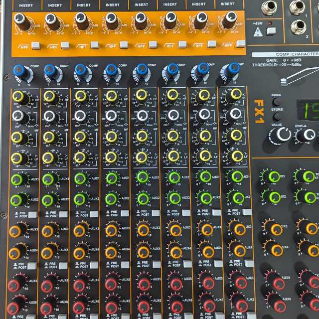 Jual Mixer Analog GT Lab TERBARU 12 Chanel gen2 Original RDW + COMPRESS ...