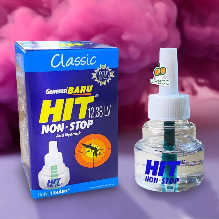 Jual HIT Liquid Non Stop Refill 35ml Isi Ulang Obat Nyamuk Electric ...